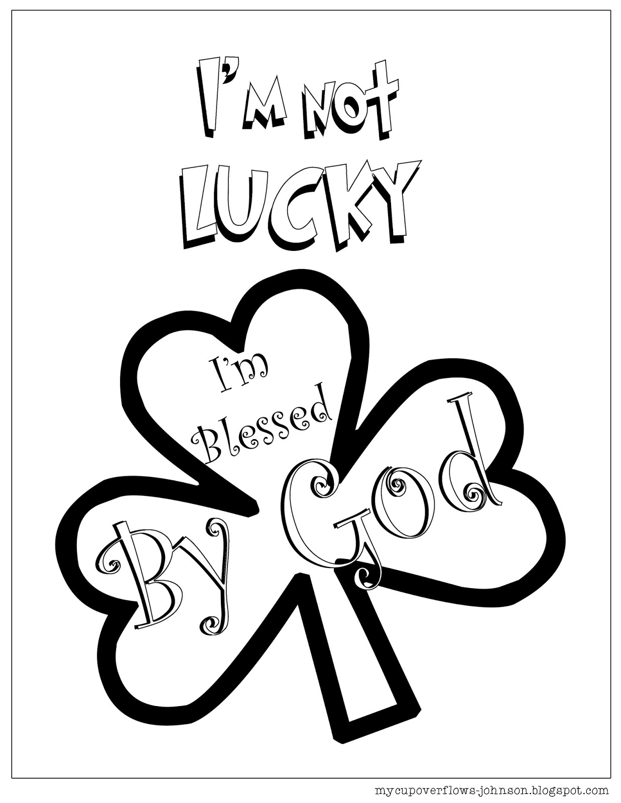 St Patricks Day Coloring Pages FREE Printable 3