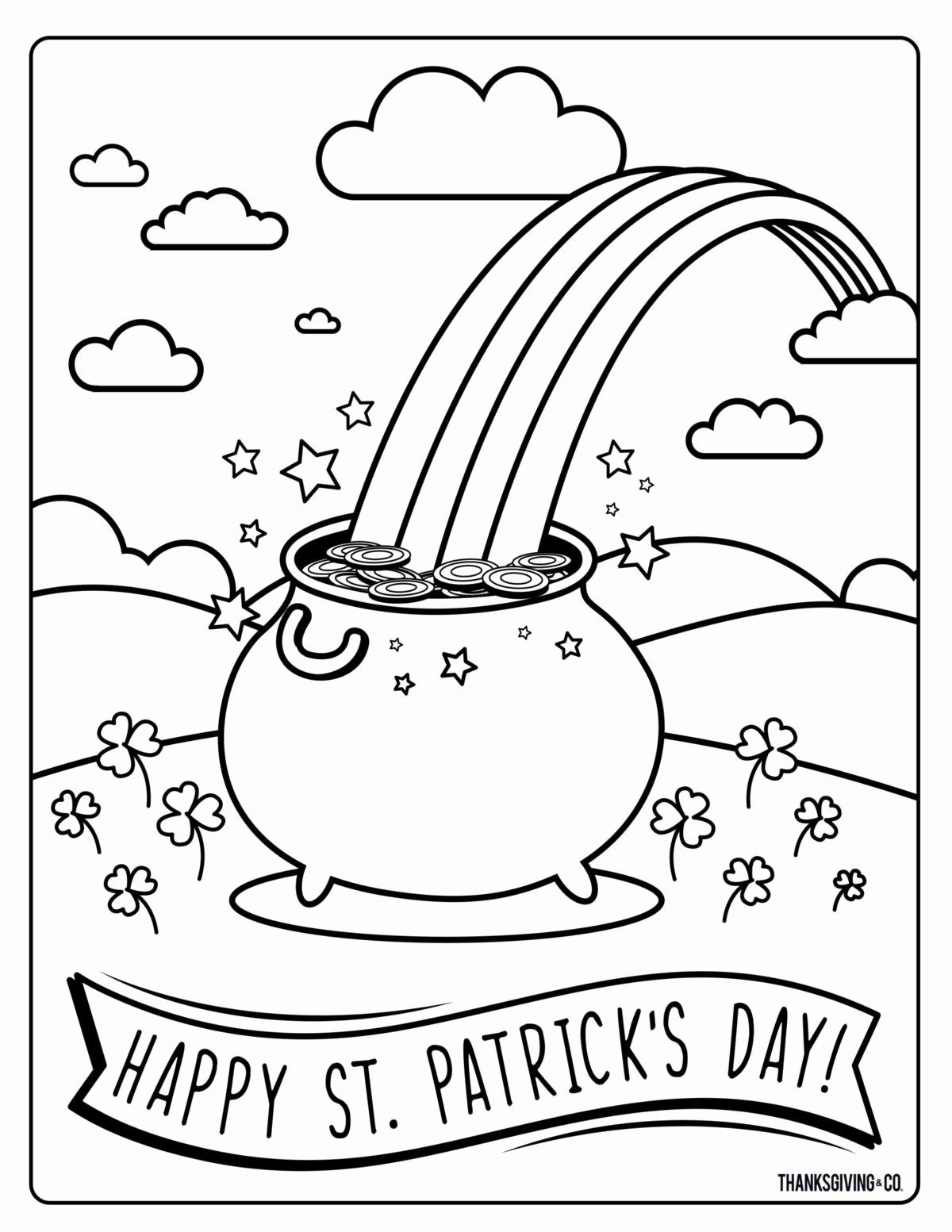 St Patricks Day Coloring Pages FREE Printable 31