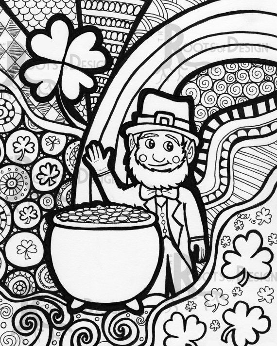 St Patricks Day Coloring Pages FREE Printable 33