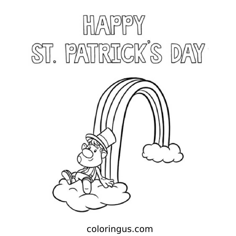 St Patricks Day Coloring Pages FREE Printable 41