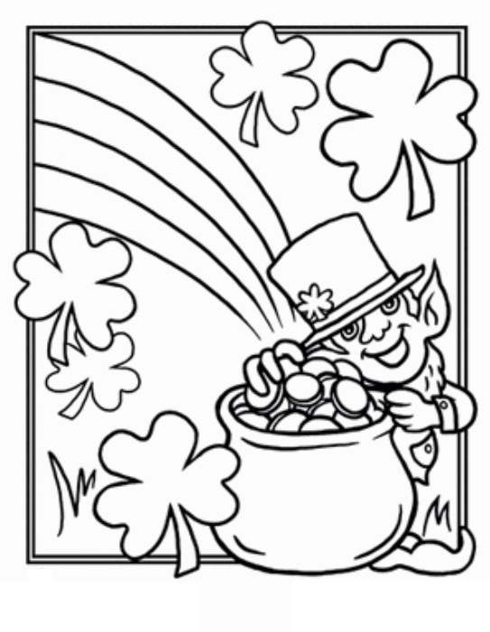 St Patricks Day Coloring Pages FREE Printable 60