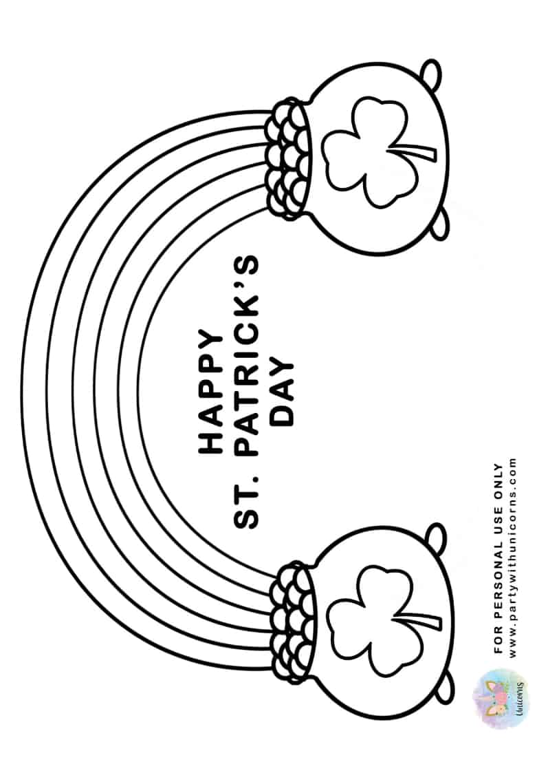 St Patricks Day Coloring Pages FREE Printable 62