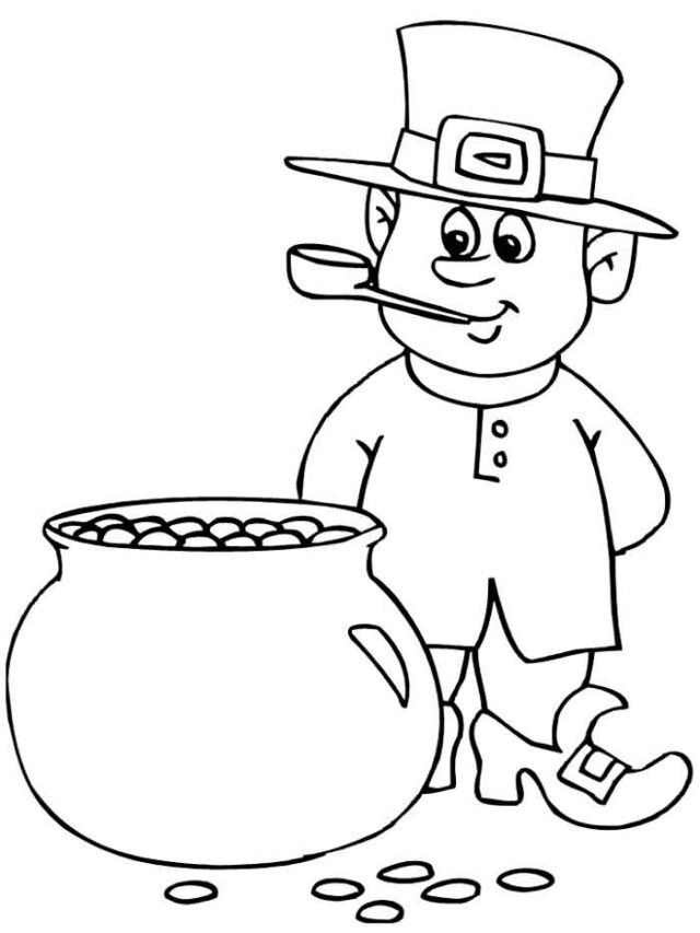 St Patricks Day Coloring Pages FREE Printable 65