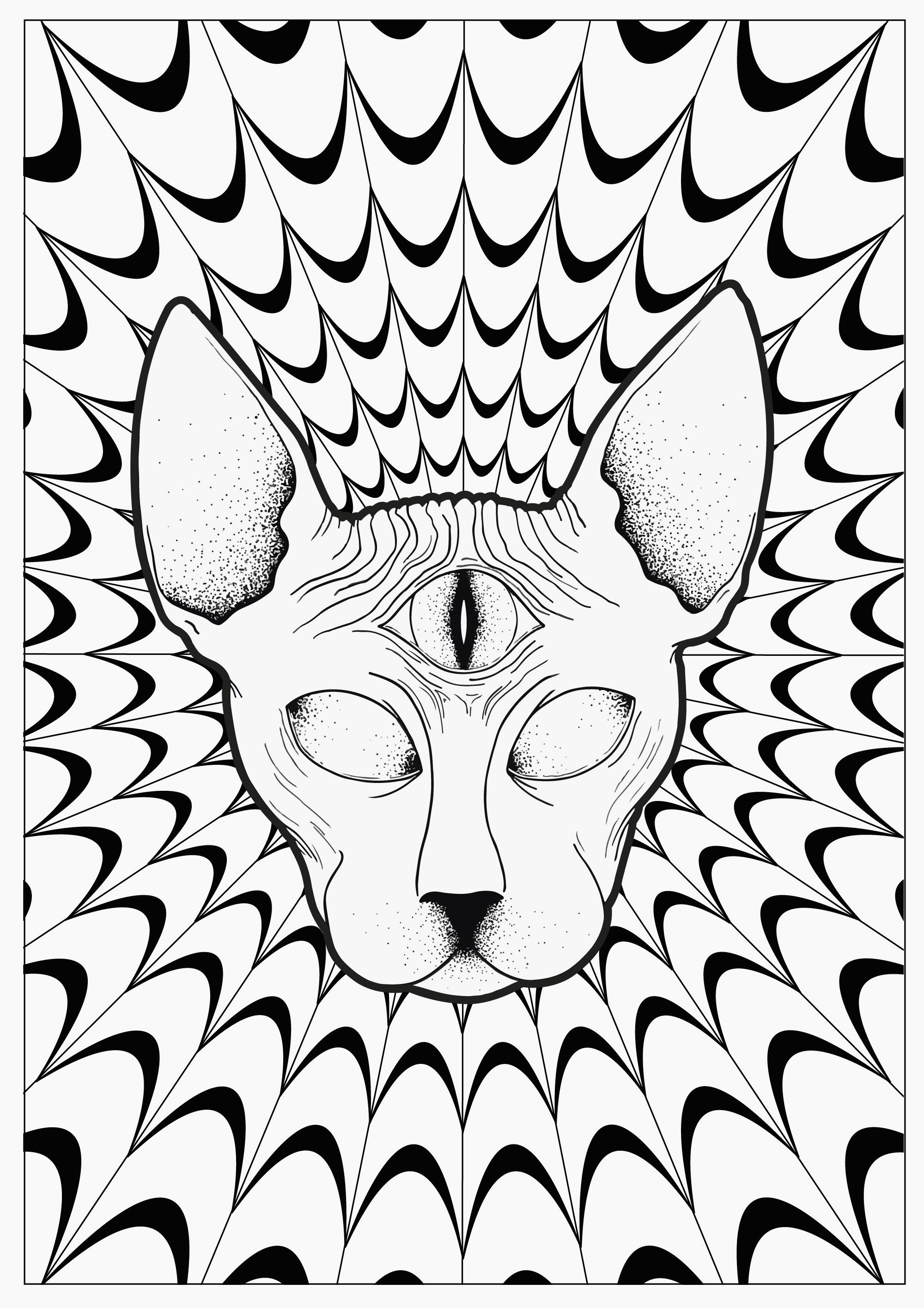 Stoner Coloring Pages for Adult Printables 42