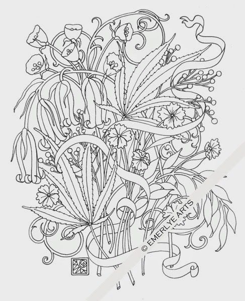 Stoner Coloring Pages for Adult Printables 44