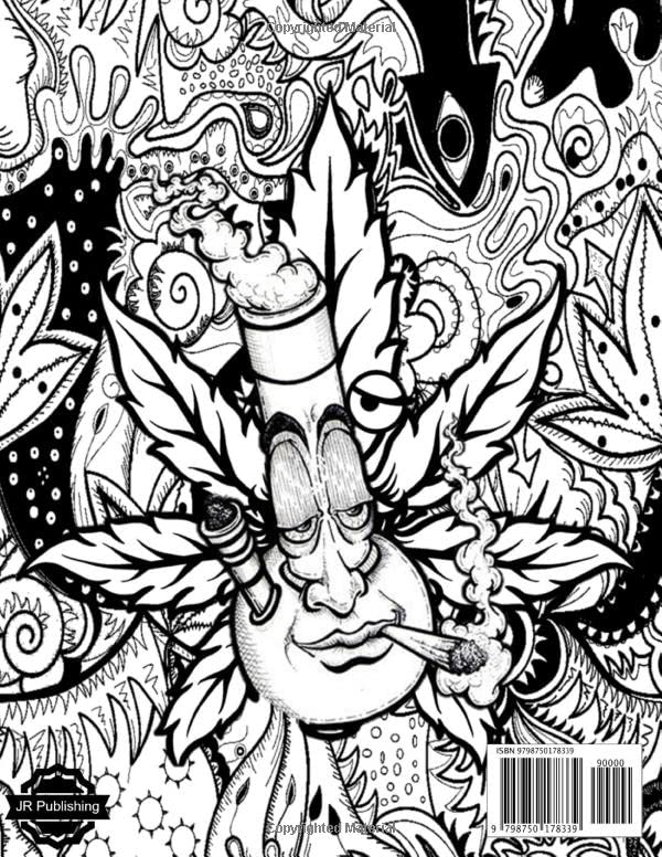 Stoner Coloring Pages for Adult Printables 70