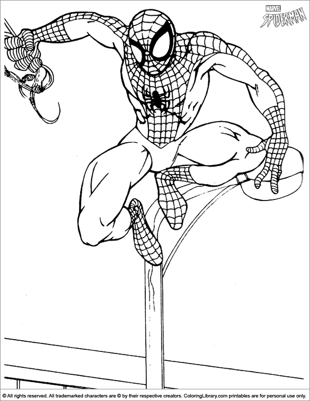 Ultimate Spiderman Coloring Pages Free Printable 106