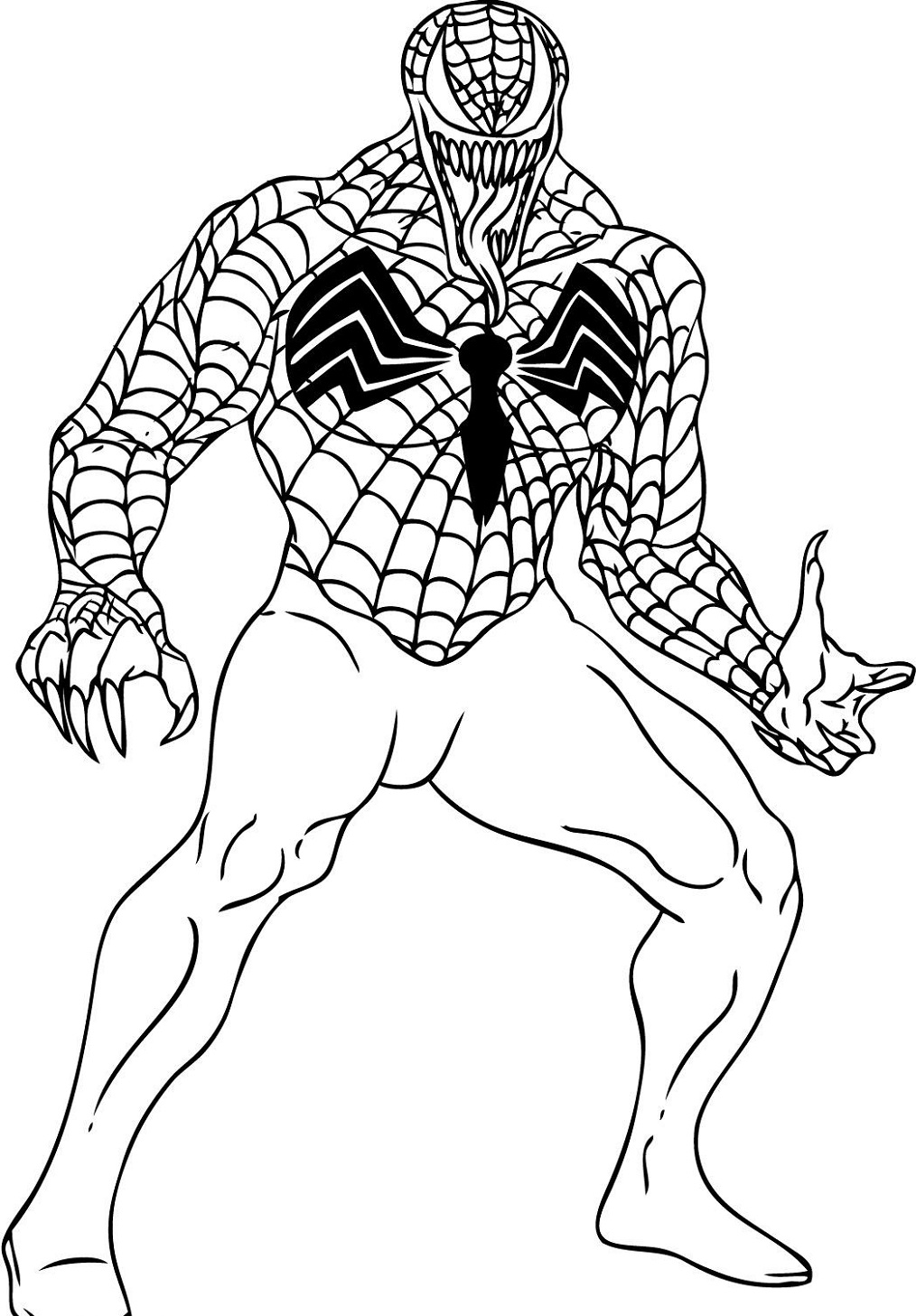 Ultimate Spiderman Coloring Pages Free Printable 109