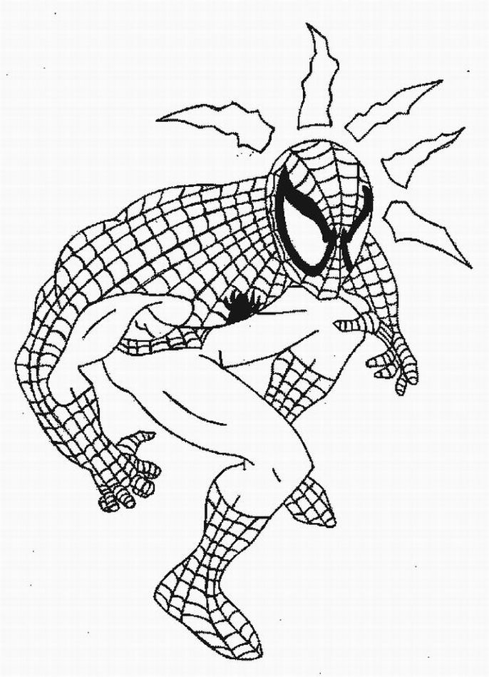 Ultimate Spiderman Coloring Pages Free Printable 14