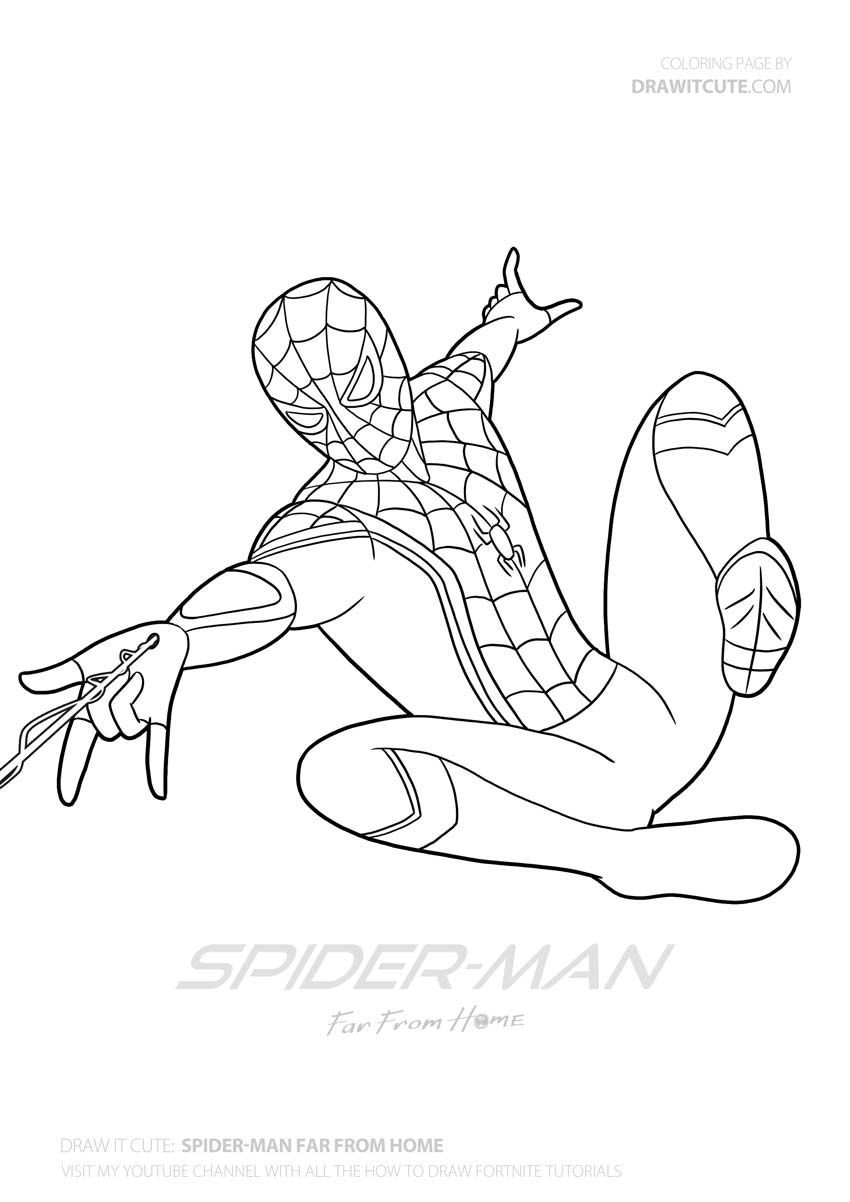 Ultimate Spiderman Coloring Pages Free Printable 18