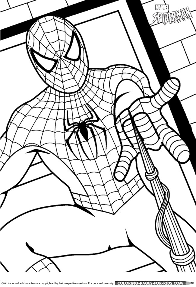 Ultimate Spiderman Coloring Pages Free Printable 24