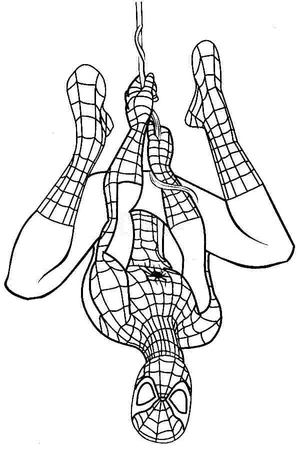 Ultimate Spiderman Coloring Pages Free Printable 29