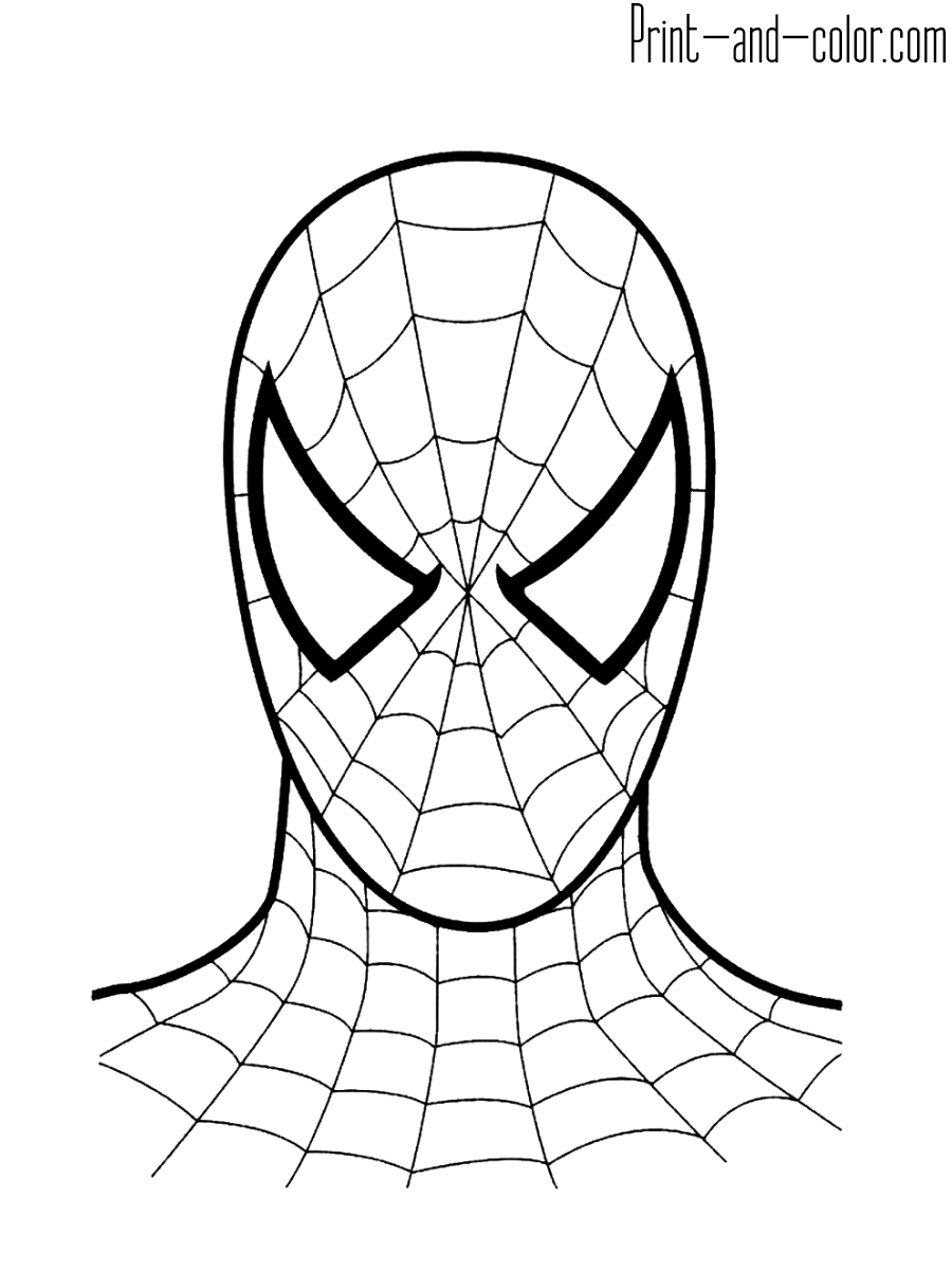 Ultimate Spiderman Coloring Pages Free Printable 34