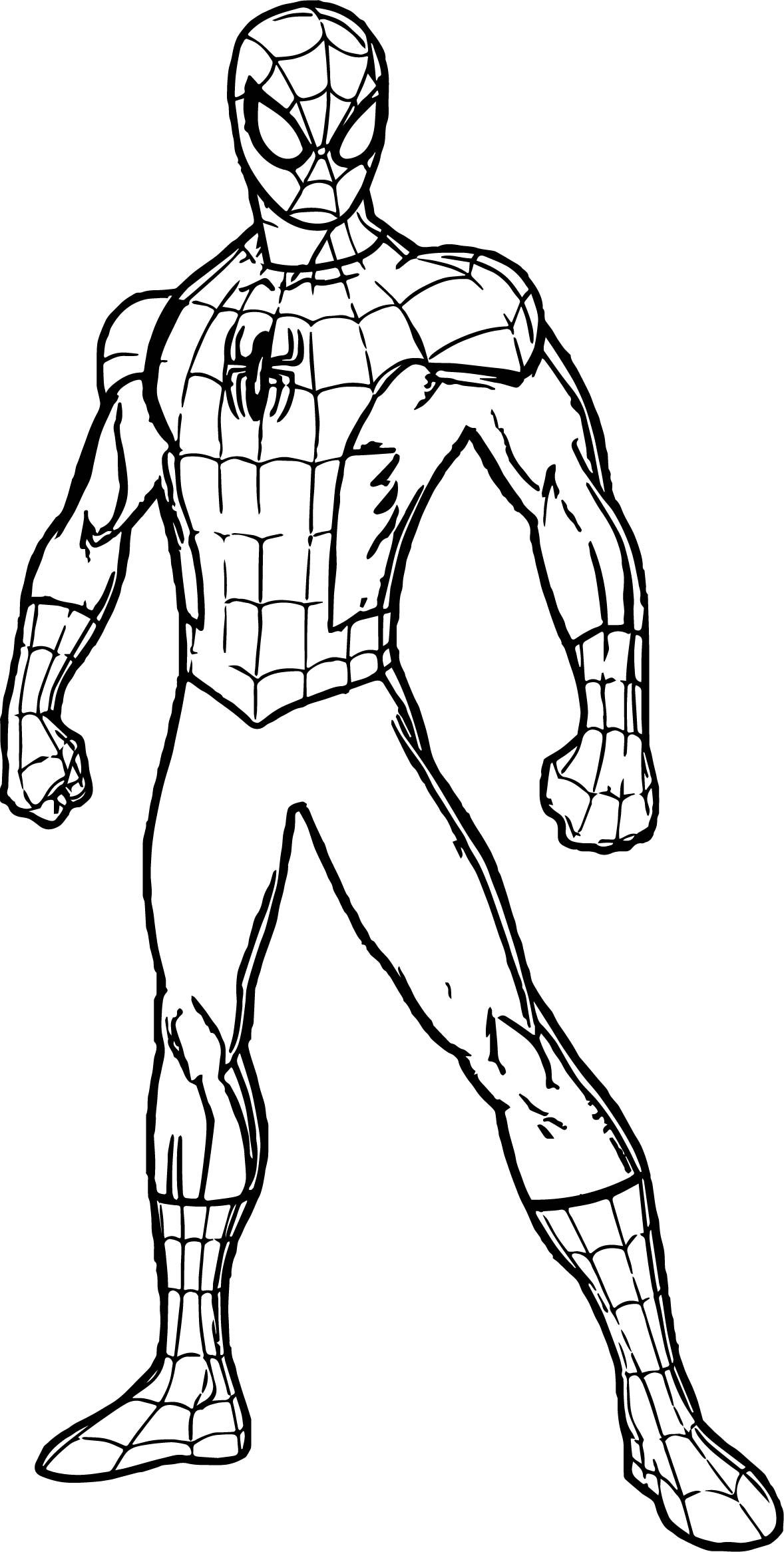 Ultimate Spiderman Coloring Pages Free Printable 35