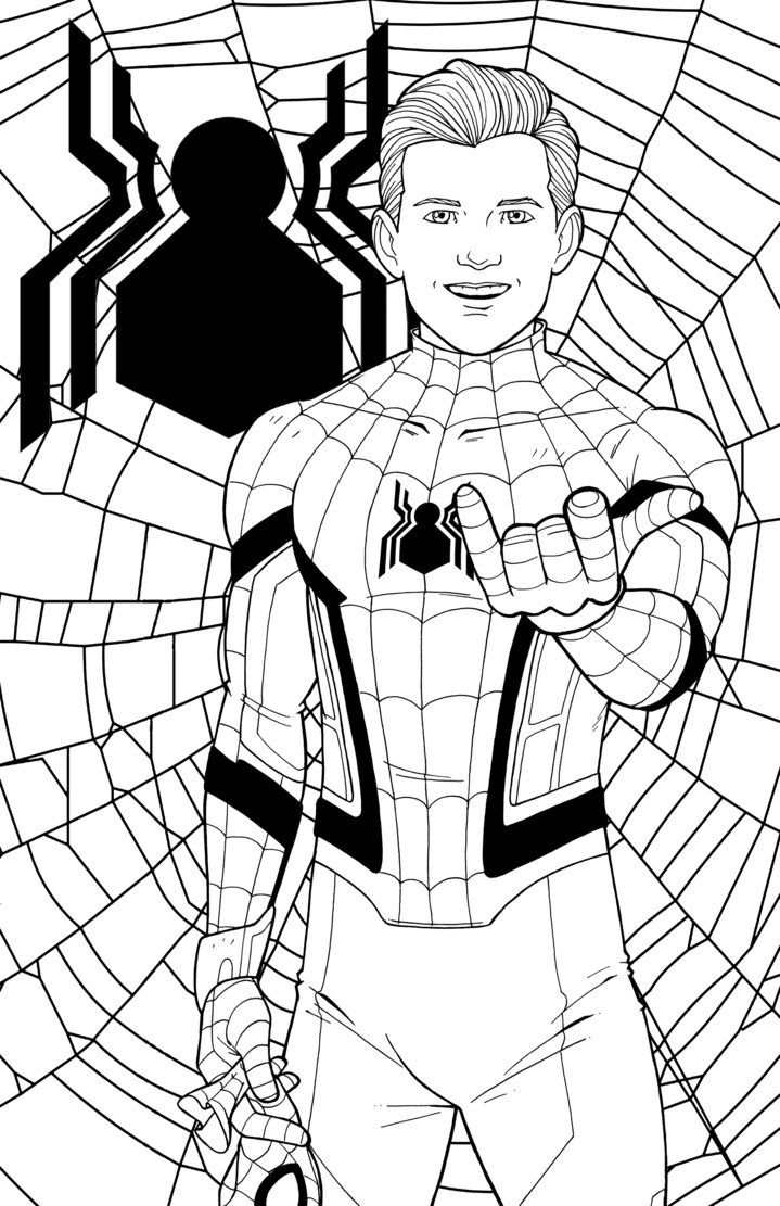 Ultimate Spiderman Coloring Pages Free Printable 4