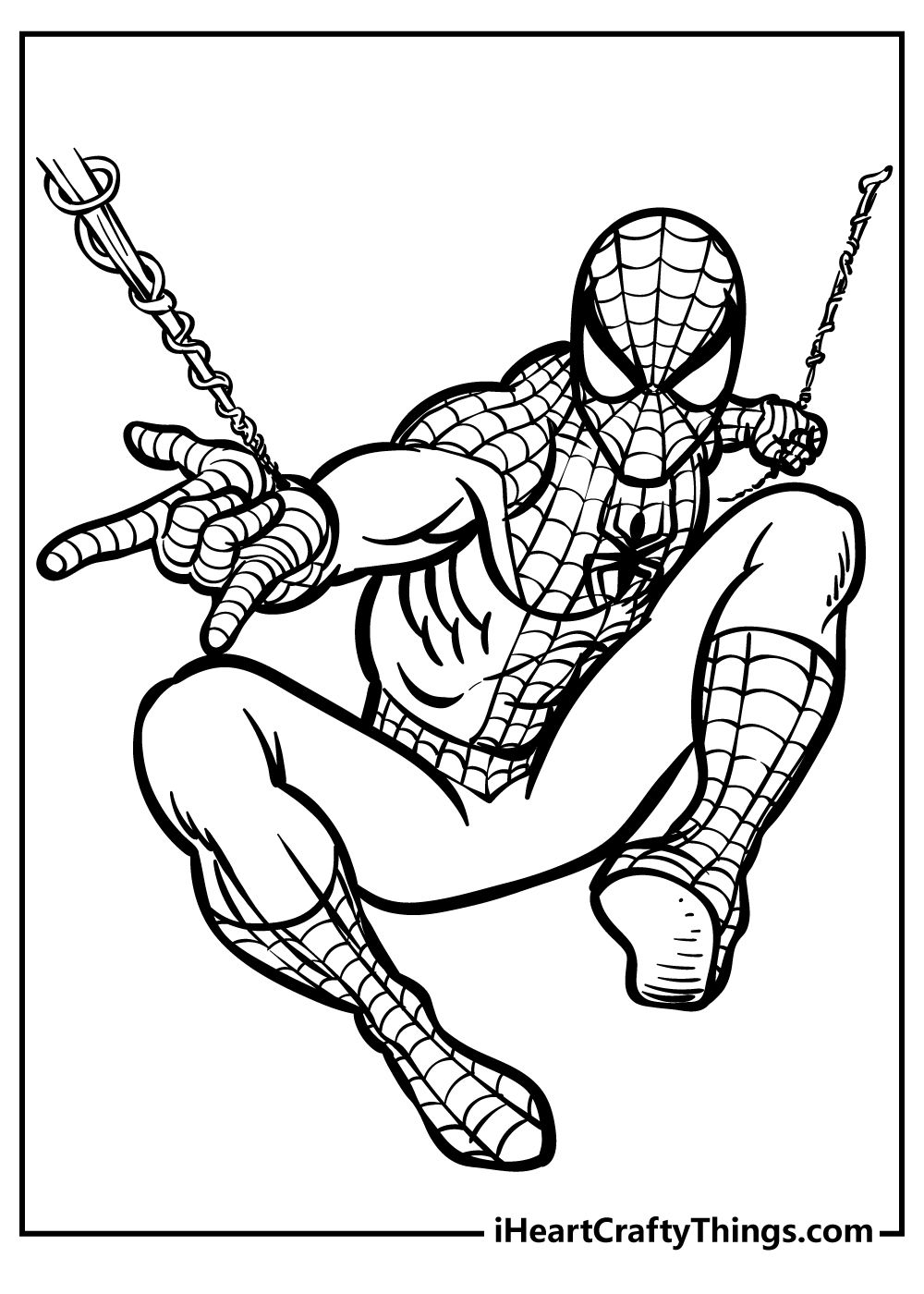 Ultimate Spiderman Coloring Pages Free Printable 42