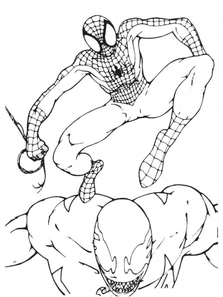 Ultimate Spiderman Coloring Pages Free Printable 53