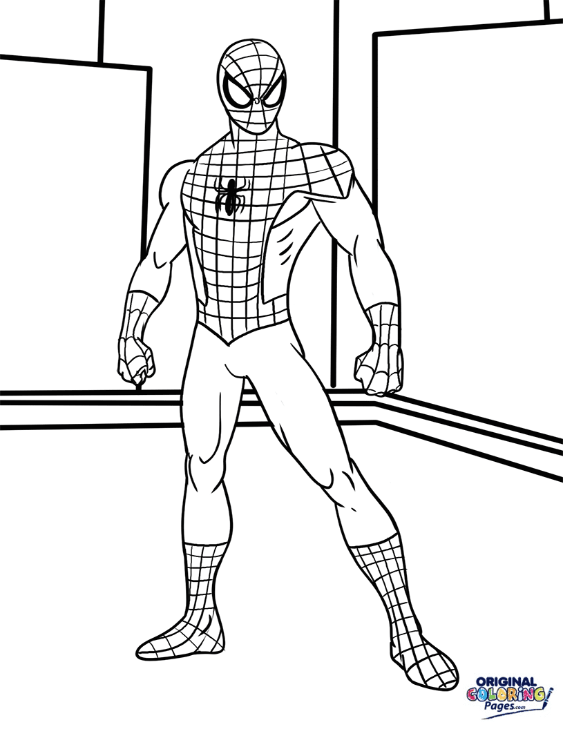 Ultimate Spiderman Coloring Pages Free Printable 55