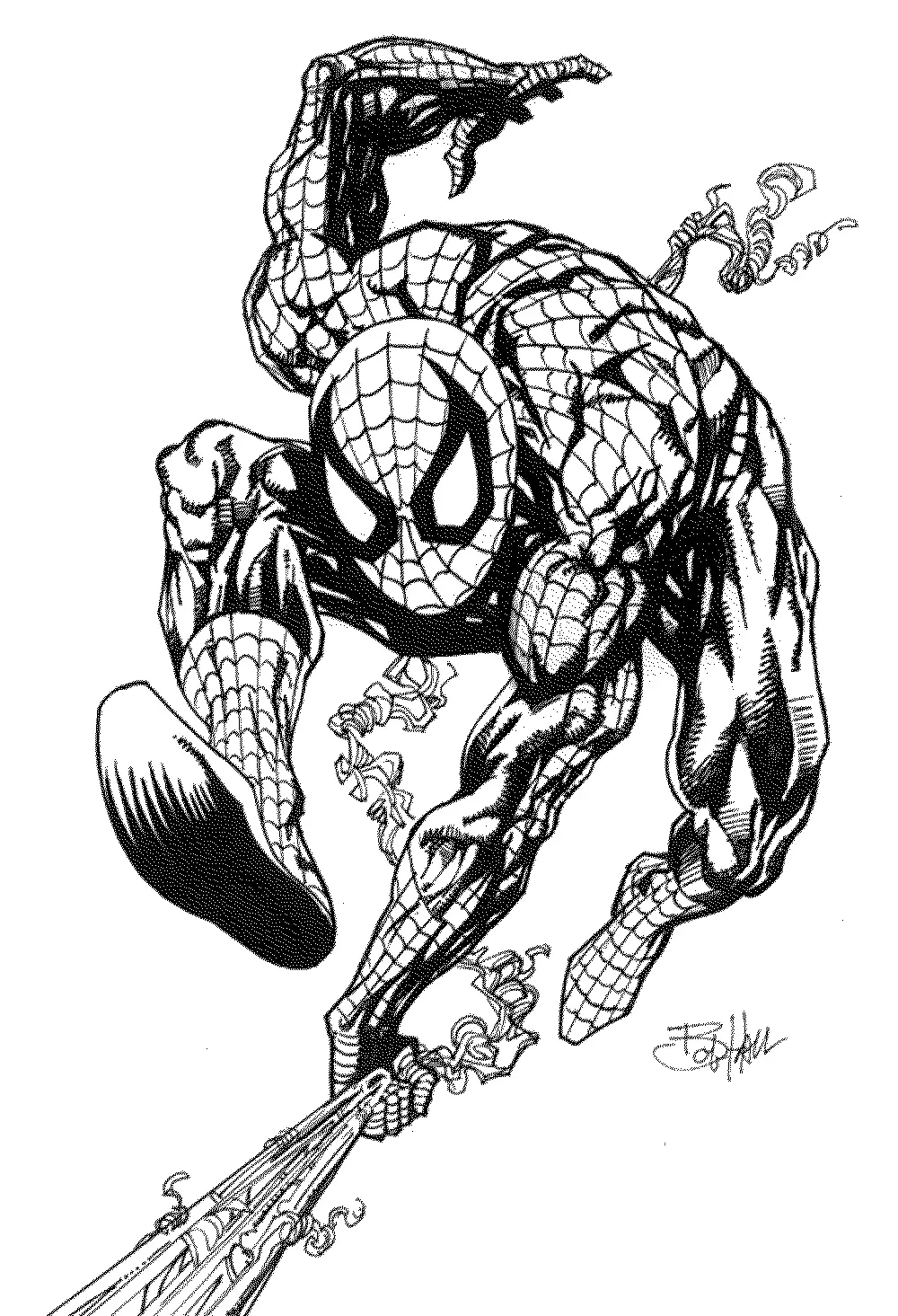 Ultimate Spiderman Coloring Pages Free Printable 63