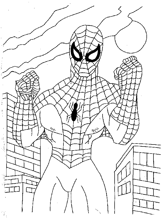 Ultimate Spiderman Coloring Pages Free Printable 66