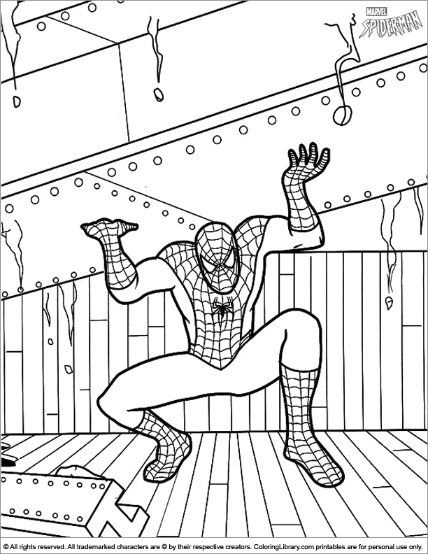 Ultimate Spiderman Coloring Pages Free Printable 68