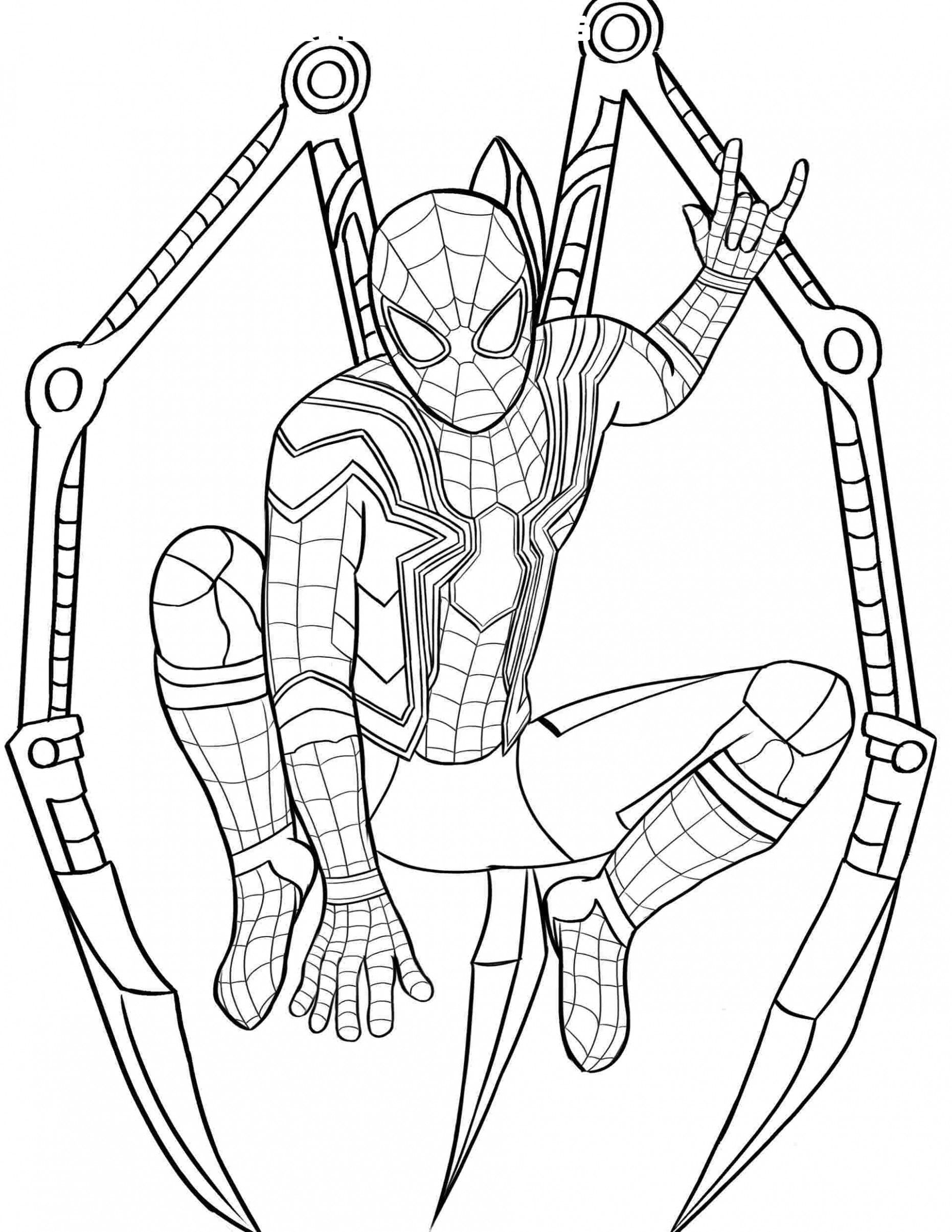 Ultimate Spiderman Coloring Pages Free Printable 71