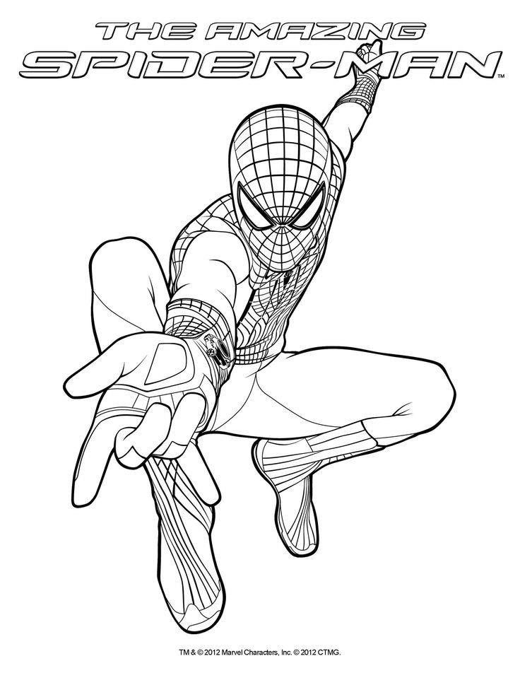 Ultimate Spiderman Coloring Pages Free Printable 76