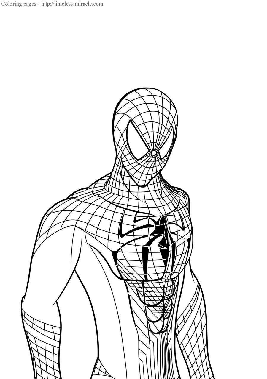 Ultimate Spiderman Coloring Pages Free Printable 83