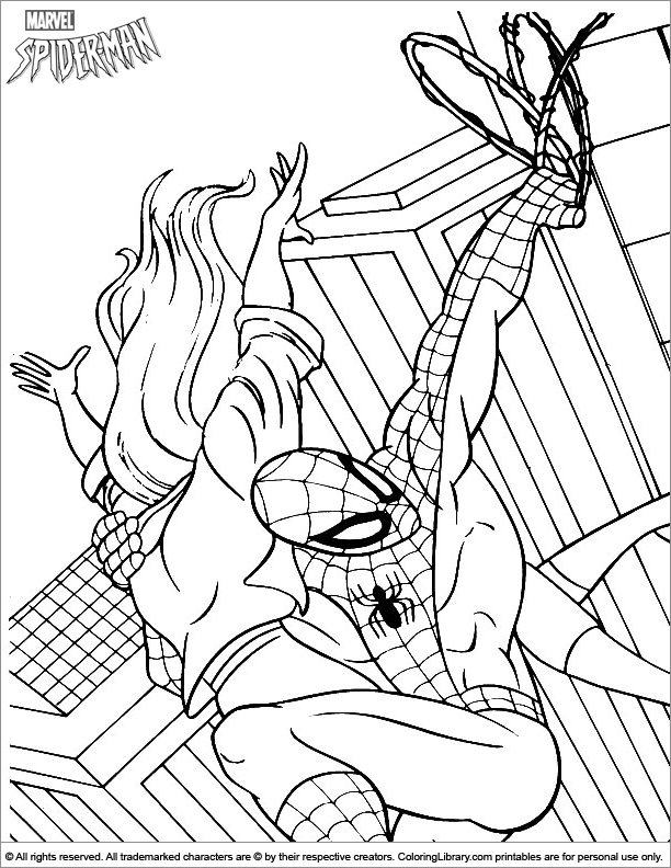 Ultimate Spiderman Coloring Pages Free Printable 88