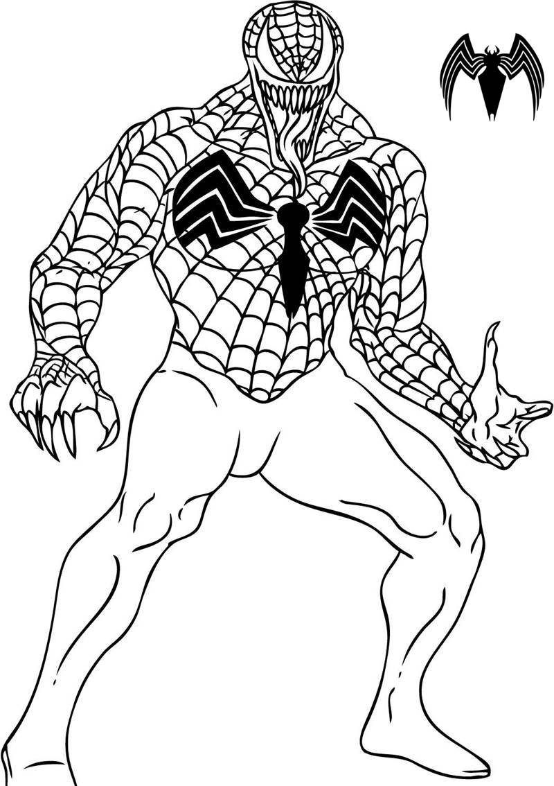 Ultimate Spiderman Coloring Pages Free Printable 9