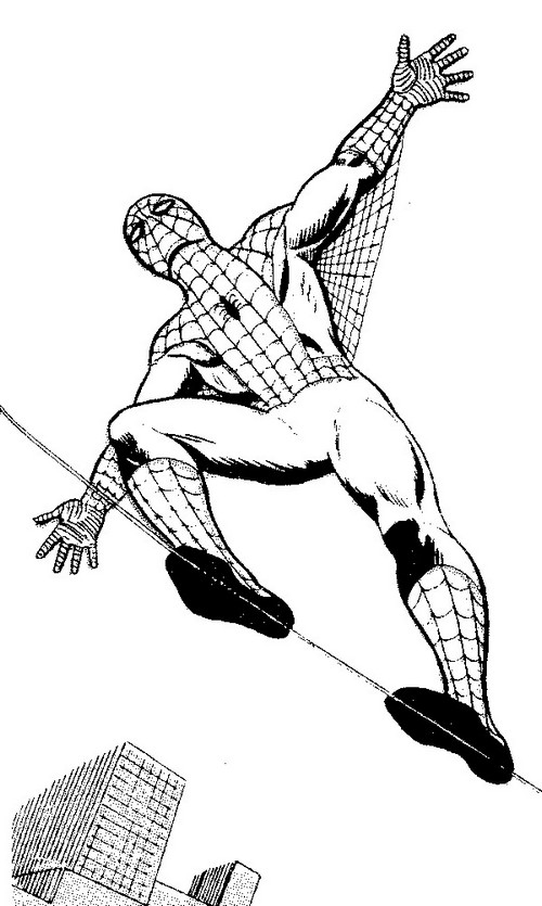 Ultimate Spiderman Coloring Pages Free Printable 90