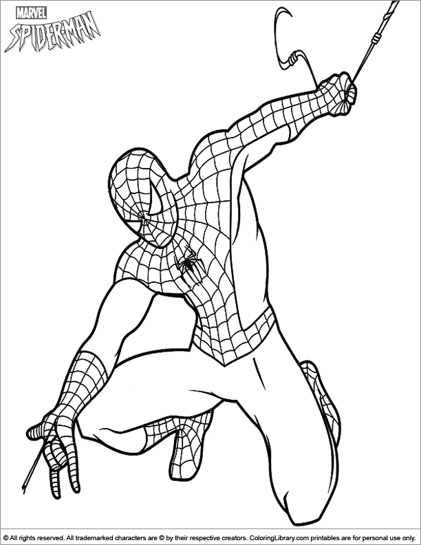 Ultimate Spiderman Coloring Pages Free Printable 91