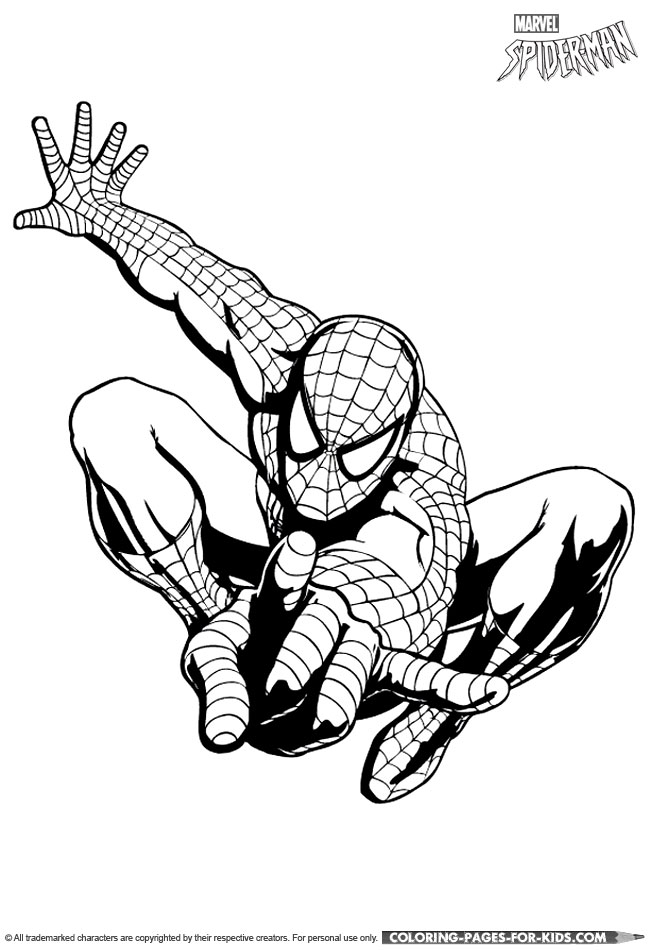 Ultimate Spiderman Coloring Pages Free Printable 98