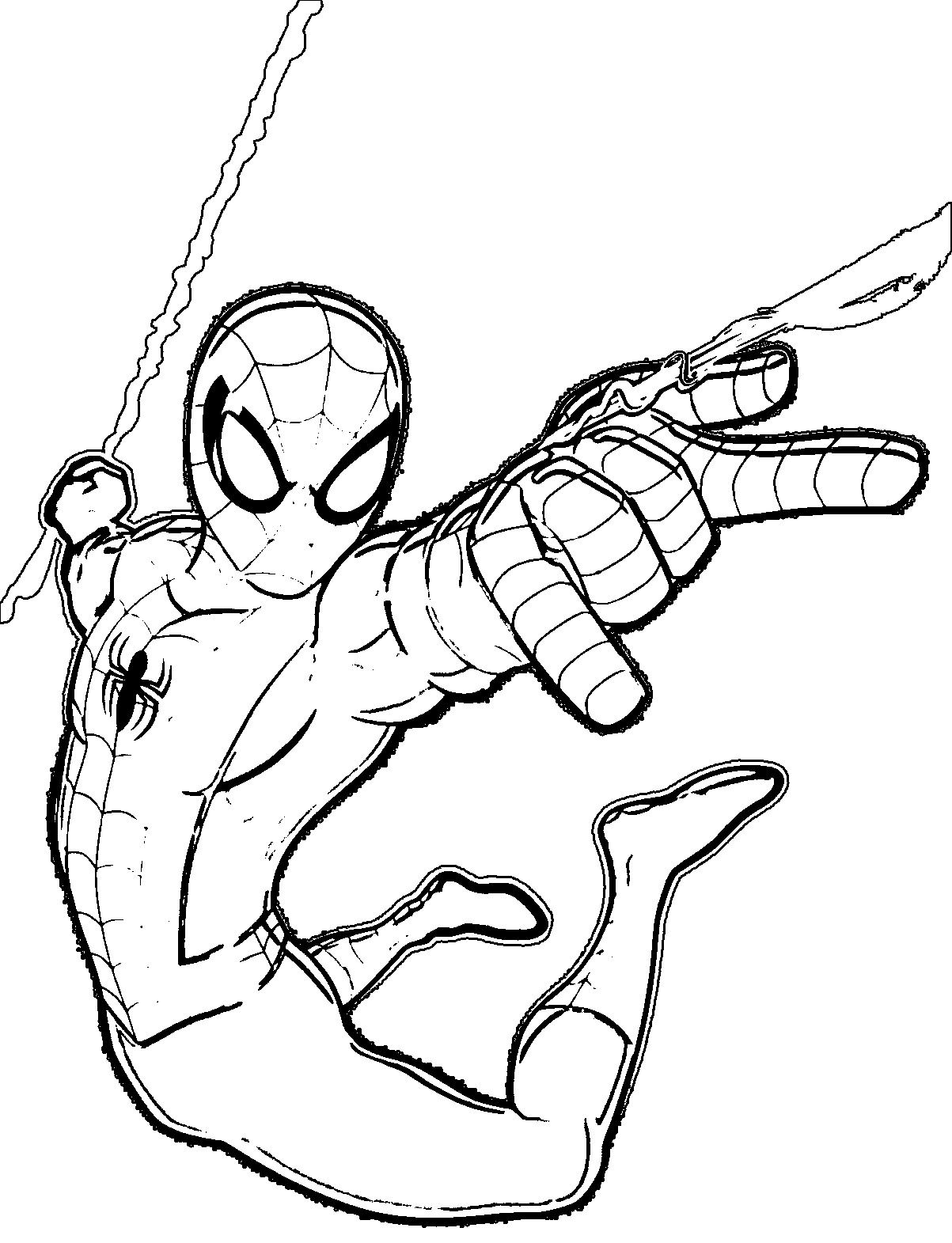 Ultimate Spiderman Coloring Pages Free Printable 99