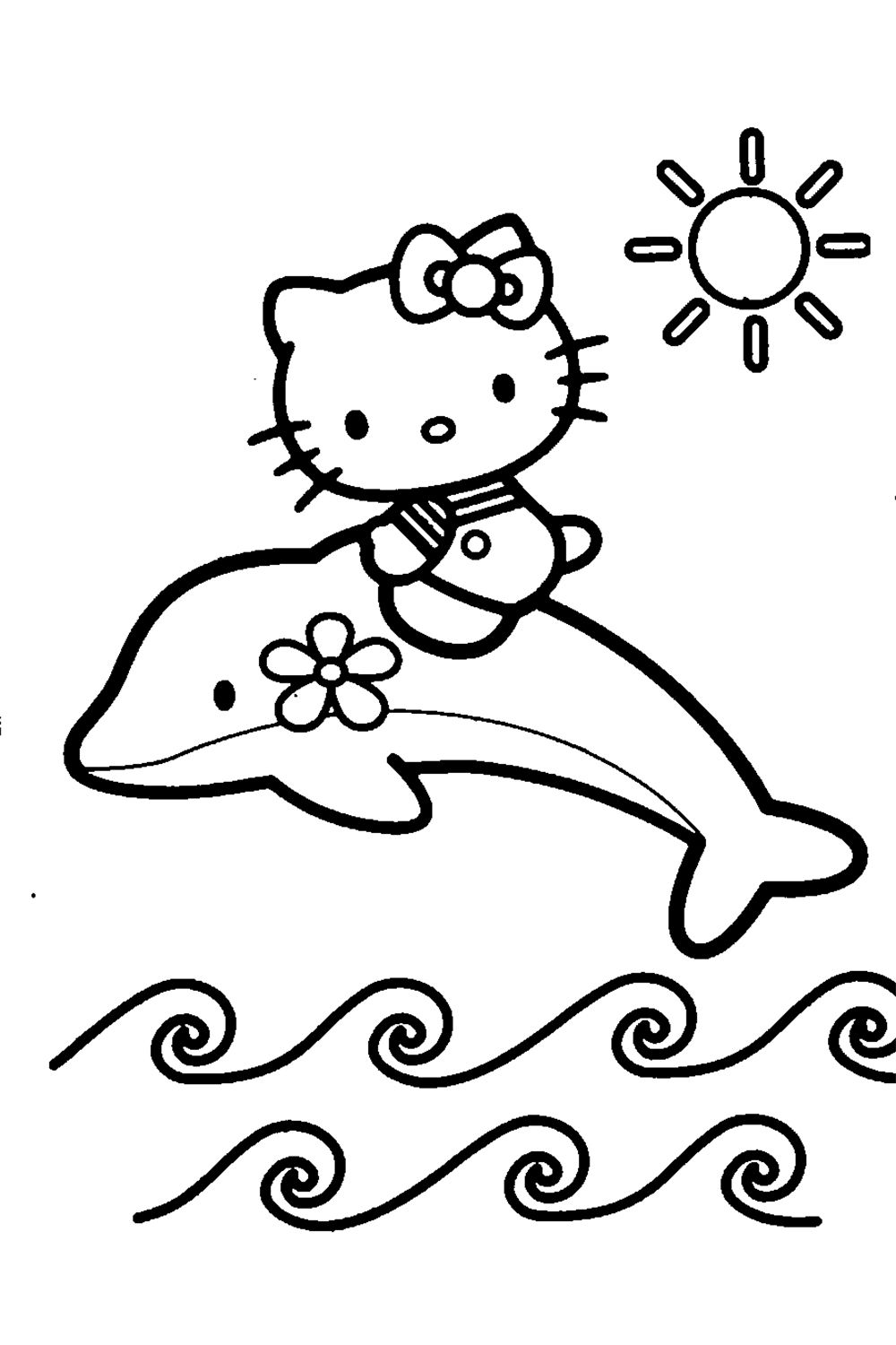 valentines coloring pages hello kitty