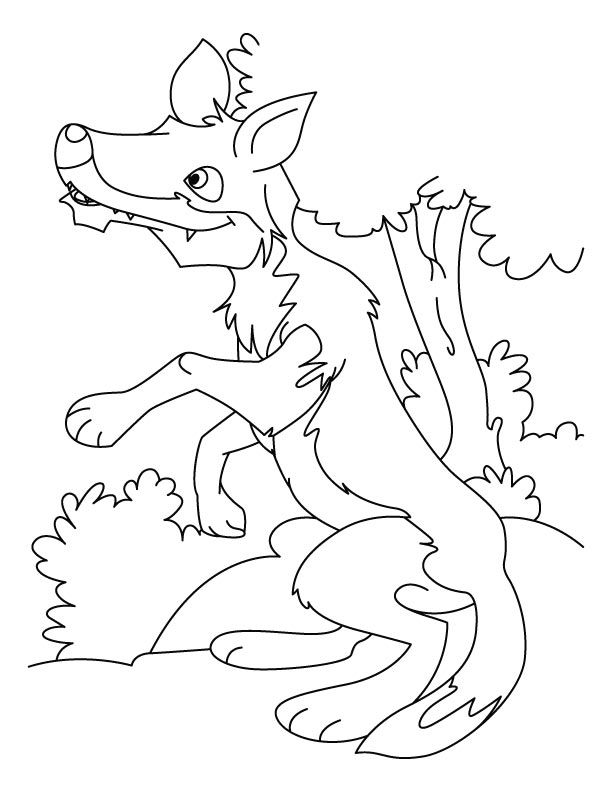 Wolf Coloring Pages FREE Printable 103