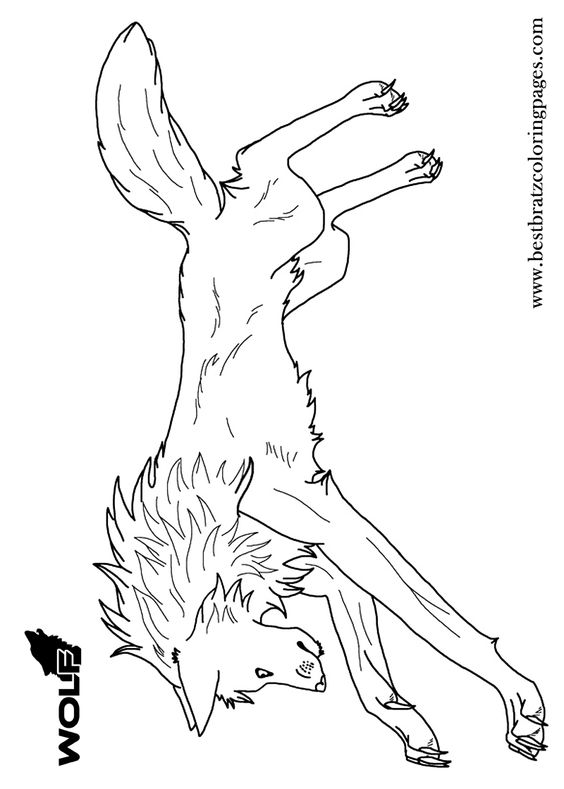 Wolf Coloring Pages FREE Printable 115