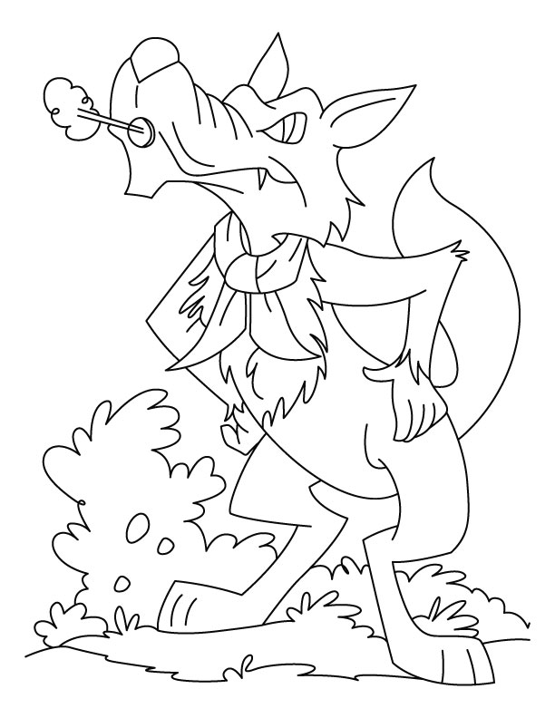 Wolf Coloring Pages FREE Printable 27