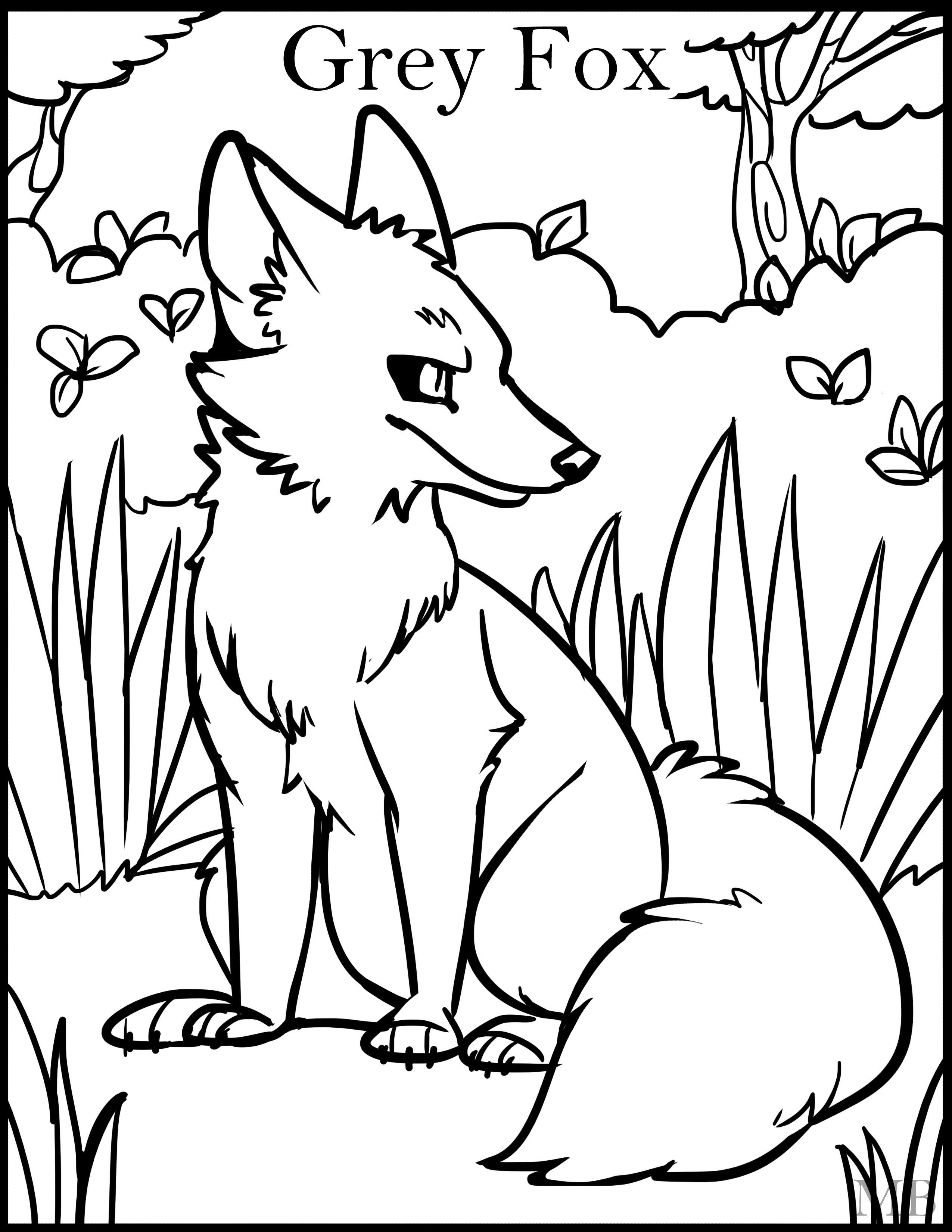 Wolf Coloring Pages FREE Printable 3