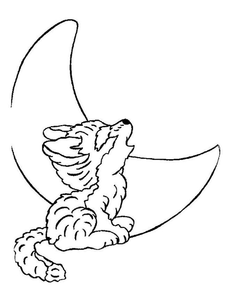 Wolf Coloring Pages FREE Printable 30