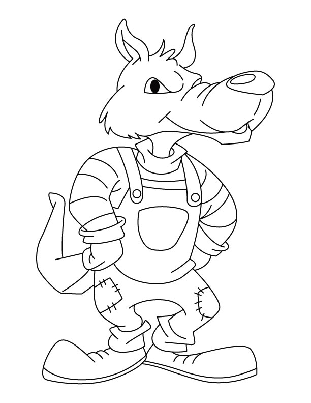 Wolf Coloring Pages FREE Printable 31