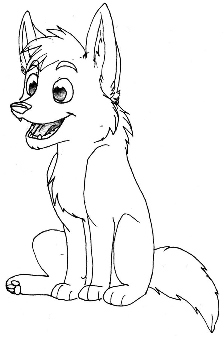 Wolf Coloring Pages FREE Printable 34