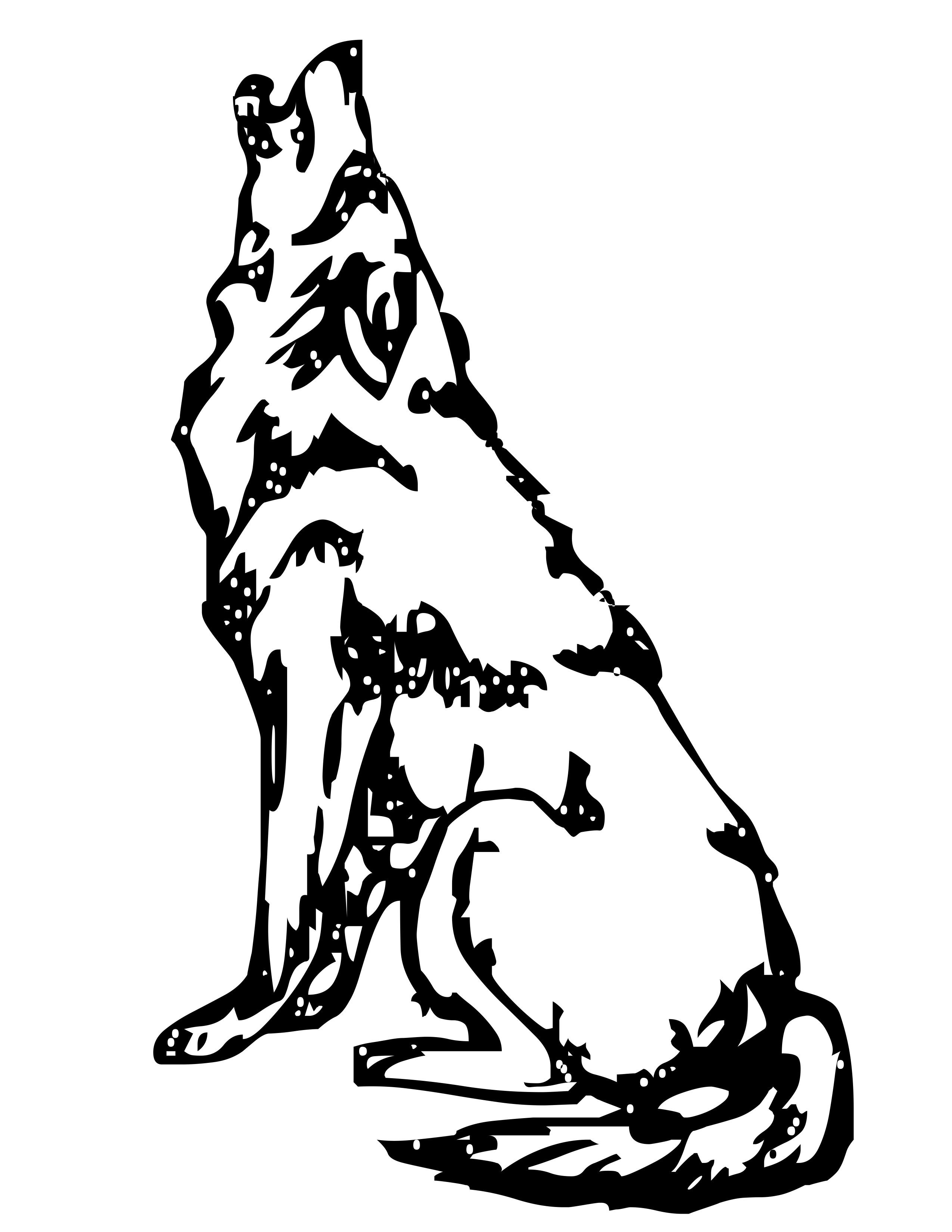 Wolf Coloring Pages FREE Printable 37