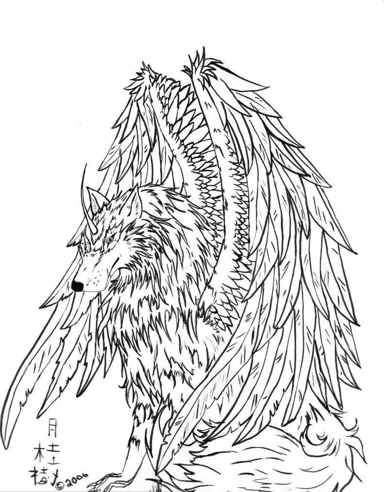 Wolf Coloring Pages FREE Printable 38