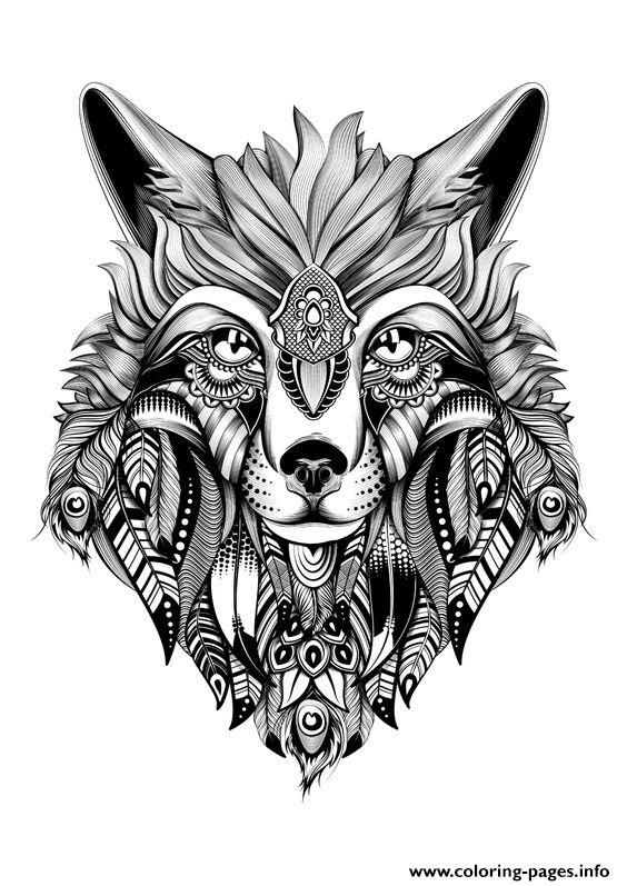 Wolf Coloring Pages FREE Printable 53