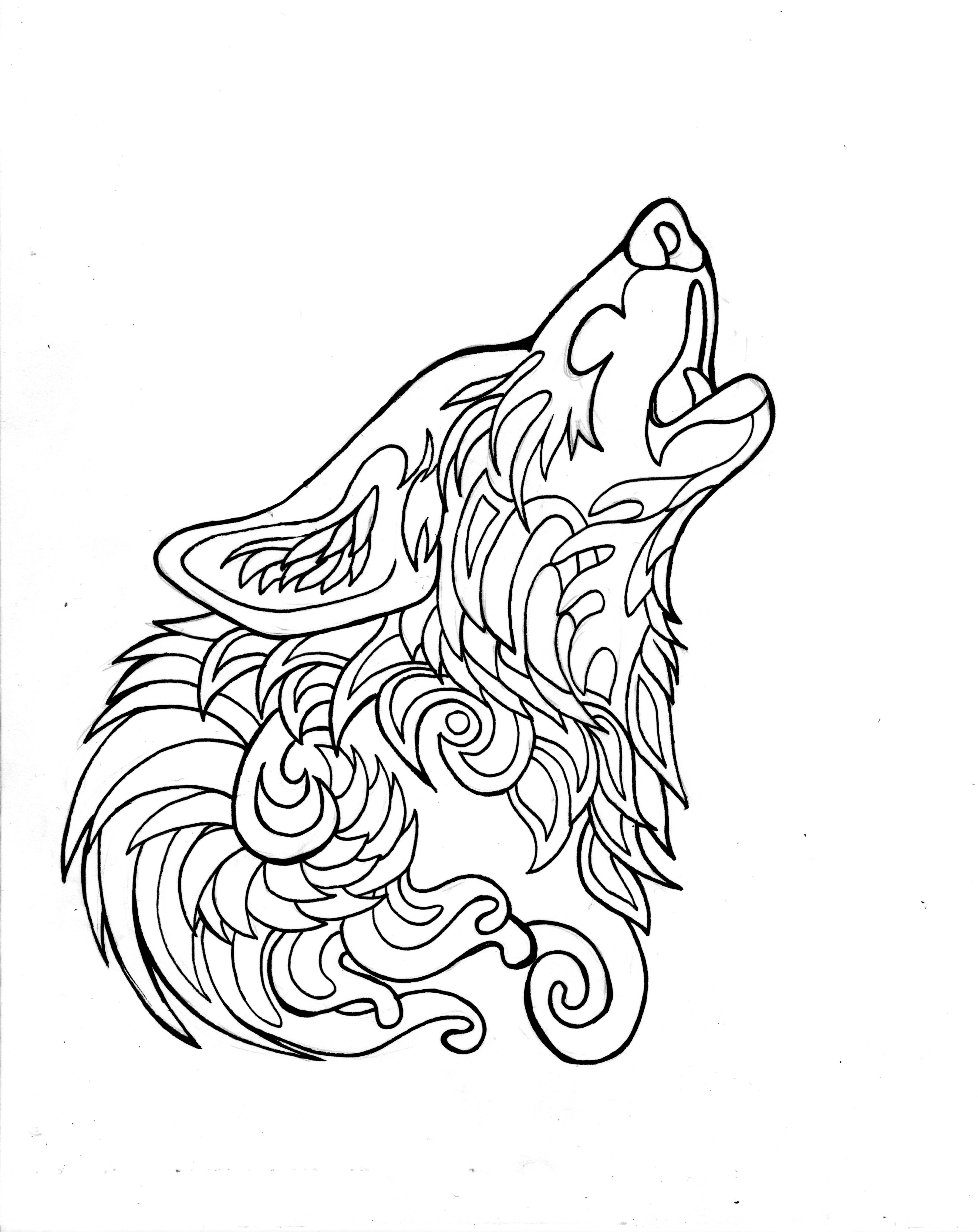 Wolf Coloring Pages FREE Printable 63