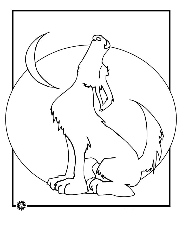 Wolf Coloring Pages FREE Printable 66