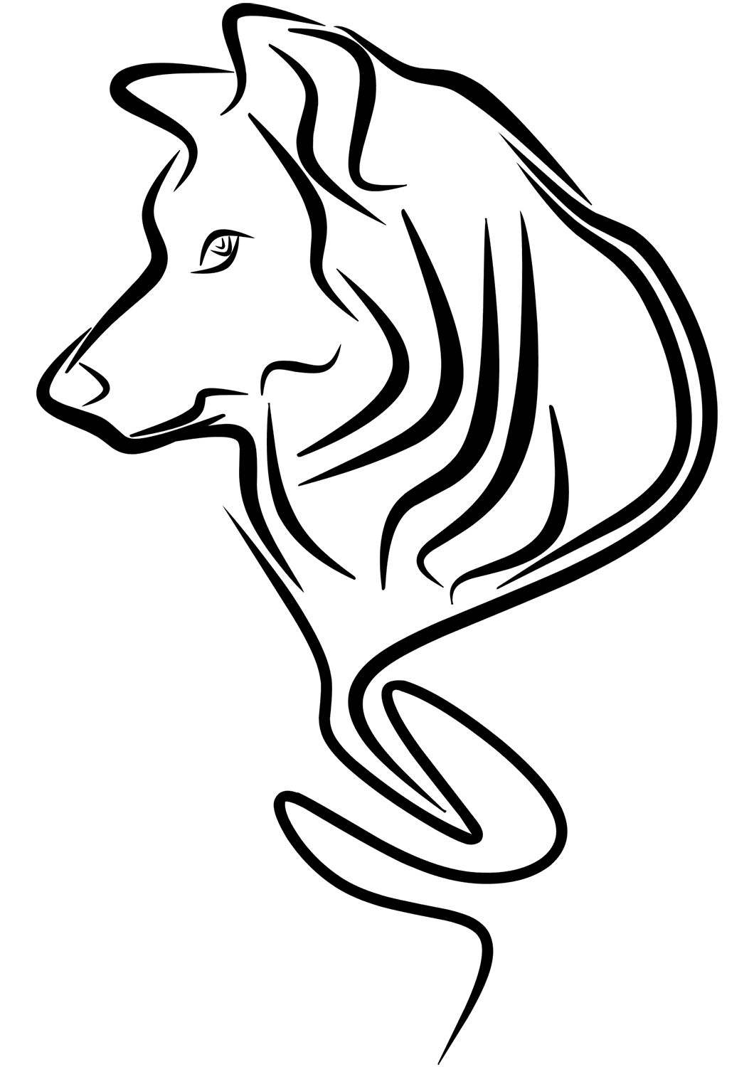 Wolf Coloring Pages FREE Printable 67