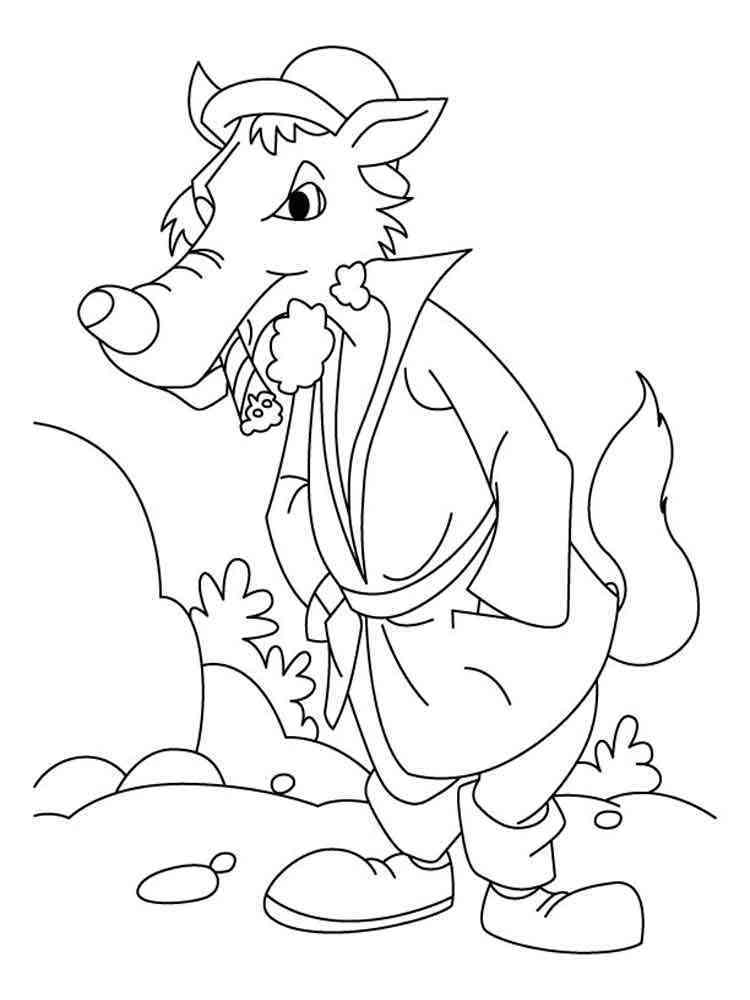 Wolf Coloring Pages FREE Printable 82