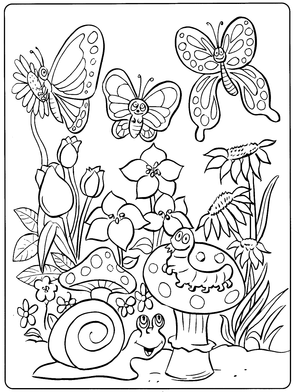 100+ Cartoon Animals Coloring Pages You Can't Miss 101